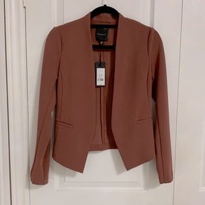 Dynamite knit crepe girlfriend blazer